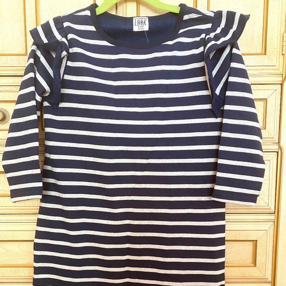 crew cuts girls ruffle dress